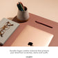 ANECDOTE Vegan Leather Desk Pad - 23.6"x17" Desk Mat for Your Office. This Quality Large Mouse Pad has Chic Elegance, Professional Look & Satisfying Touch - The Perfect Leather Mouse Pad for You!