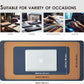 Compact Cork Desk Mat - Small Dual-Sided Desk Pad for Office and Home - Desk Organization and Accessories - Ideal for Large Mouse Pad and Small Desk Mats on Top of Desks(Dark Blue,23.6"x 11.8")