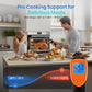 Etekcity Infrared Thermometer 1080, Heat Temperature Temp Gun for Cooking, Laser IR Surface Tool for Pizza Oven, Meat, Griddle, Grill, HVAC, Engine, Accessories, -58°F to 1130°F, Orange