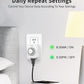 TiFFCOFiO Indoor Mechanical Outlet Timer, 3 Prong Timers for Electrical Outlets, 24-Hour Programmable Plug in Light Timer, ETL Listed (1 Pack)