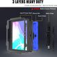 Rantice Case for Samsung Galaxy Tab Active5 PRO / Active4PRO / Active PRO 10.1, Shockproof Drop Protection Case with 360 Stand, Hand Strap & Shoulder Strap for SM-X350/X356B/T540/T547/T630/T638(Blue)