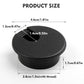 2 Pcs Desk Grommet 1.5Inch, ABS Plastic Desk Hole Cover, U-Shaped Desk Wire Hole Insert for Office Home School Computer Desk Equipment Cable Cord Organizer