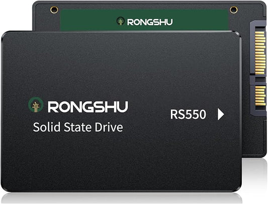 2TB SATA SSD 2.5'' Internal Solid State Drive, SATA III 6 Gb/s Read Speed Up to 550 MB/s 3D NAND Internal SSD, Upgrade Laptop PC/Desktops (RS550)