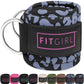 FITGIRL - Ankle Strap for Cable Exercise Machines, Work Out Cuff Attachment for Home & Gym, Glute Workouts - Kickbacks, Leg Extensions, Hip Abductors, for Exercise Machine Attachments