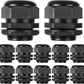 PENGLIN Cable Glands 1-1/4" NPT Nylon Cable Connector, Strain Relief Cord Connector, IP68 Waterproof Adjustable Locknut(1-1/4 Inch (12-Pack))