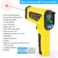 MESTEK Infrared Thermometer Temperature Gun, Non-Contact Digital Laser Thermometer with Probe for Cooking, Home and Industry Repair, Humidity Measurement, Adjustable Emissivity -58°F to 1472°F
