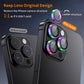 Hoerrye [3+1] for phone 15 Pro Max/phone 15 Pro Camera Lens Protector, [Keep Lens Original Design] [Truly Shatterproof] 9H Tempered Glass Camera Cover Screen Protector Accessories,Colorful 2 Pack