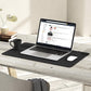 YSAGi Non-Slip Leather Desk Pad, Waterproof Laptop Computer Desk Keyboard Mat, Table Protector Blotter Mat, Large Mouse Pad for Office/Work/Home/Decor(Black, 23.6" x 13.7")