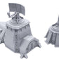 EnderToys Armored Barracks Set by Terrain4Print, 3D Printed Tabletop RPG Scenery and Wargame Terrain 28mm Miniatures, Grey