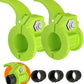 Barbell Clips 1 Inch Quick Release Weight Clamps 0.9-1.18inch Multi-Size Adjustable Olympic Clamps for Bars