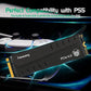 fanxiang S770 4TB NVMe M.2 SSD for PS5 - with Heatsink and DRAM, Up to 7300MB/s, PCIe 4.0, Suitable for PS5 Memory Expansion, Game Enthusiasts, IT Professionals
