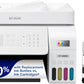 Epson EcoTank ET-4800 Wireless All-in-One Cartridge-Free Supertank Printer & EcoTank ET-M1170 Wireless Monochrome Supertank Printer with Ethernet Plus 2 Years of Unlimited Ink*,White
