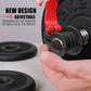 Barbell Clips 1 Inch Quick Release Weight Clamps 0.9-1.18inch Multi-Size Adjustable Olympic Clamps for Bars