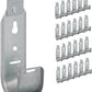 ICC Ceiling Mount J Hook 1 5/16” Without Retainer Clip – Galvanized Steel Cable Management Hooks for Hanging Cable - Rust-Resistant, EIA and TIA Compliant - 1 5/16 Inch 25 Pack
