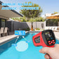 -40℉~2912℉ MESTEK Infrared Thermometer Temperature Gun,50:1 Dual Laser High Temp Thermometer with Thermocouple Probe, Non-Contact Industrial Pyrometer for Engine, Kiln, Forging, Industrial Use