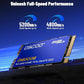 1TB M.2 2242 Gen4x4 NVMe PCIe SSD, Up to 5400MB/s Read, 3D NAND, Compact SSD for Ultrabooks, Laptops, Intel NUC, Lenovo ThinkPad, Dell Latitude, HP EliteBook, Mini PCs, Embedded Systems