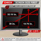 38 Inches Privacy Screen Filter for 21:9 Curved Ultrawide Monitor | Privacy Shield | Anti Glare | Anti-Blue Light | Eye Protection | Anti Spy | Computer Security Private Filter Protector