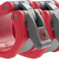 Lock-Jaw HEX 50mm / 2" Olympic Barbell Collar (Red)
