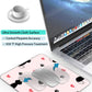 Cute Heart Cartoon Black Cat Paw Custom Mouse Pad with Non-Slip Rubber, Small Square Design for Wireless Laptop & Computer Mouse Pads for Desk, 9.5 x 7.9 inch Smooth Surface for Gaming & Office