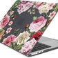 Batianda Premium Case for New MacBook Air 15 inch 2025 M4 2024 2023 with M3 M2 Chip Model A3241/A3114/A2941, Designed Protective Plastic Hardshell & Keyboard Cover & Screen Protector, Peony