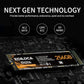 EN206 256GB 3D NAND TLC M.2 SSD, M.2 2280 SATA III 6Gb/s SSD Internal Hard Drive, Read/Write Speed up to 550/460 MB/s, Compatible with Ultrabooks, Tablet Computers and Mini PCs
