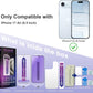 Anti Blue Light Matte Screen Protector for iPhone Air 6.5-Inch, Auto Dust Removal, 9H Tempered Glass, Full Cover, Anti-Fingerprint, Easy Installation, 2 Pack