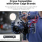 FALCAM F22 Camera Top Handle Quick Release Quick Release System Video Shooting Accessories Filming, Detachable Handle Grip Sling Mode Camera Monopod