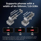 SMALLRIG Metal Phone Mount with Baseplate for Arca-Swiss,Compatible for DJI RS 4 Mini & RS 3 Mini, Cell Phone Mount Adapter Support Free Adjustment Joints, Phone Tripod Mount for iPhone 16 15-5338