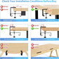 KEEGH Extra Large 48" Under Desk Cable Management Tray - Under Desk Cord Management - Clamp/Screw Mount - Support Upto 70lbs - Fabric Wire Management - Cable Raceways Tray Cord Hiders for Office/Home