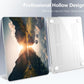 Batianda Premium Case for New MacBook Air 15 inch 2025 2024 2023 with M4 M3 M2 Chip, Designed Protective Plastic Hardshell & Keyboard Cover & Screen Protector, Mountain Sunrise