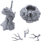 Witch's Hovel DND Terrain Compatible with Dungeons and Dragons, 28mm Miniature Wargaming, Tabletop RPGs, Wargame Scenery