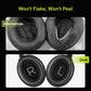 Aurivor Replacement Ear-Pads Cushions for Bose QuietComfort 45 35 35ii (QC-45 QC-35 QC-35 ii), Genuine Lambskin Ear Covers Compatible with QuietComfort SE (QC SE)/ New QuietComfort Headphones (Black)