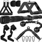 Cable Machine Attachment for Home Gym, Tricep Press LAT Pull Down Attachment, Cable Machine Accessories, Tricep Press Down Cable Attachment for Weight Fitness Multiple Options