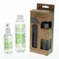 SEEGREEN Lens and Screen Cleaning KIT | Eyeglass, Sunglass and Screen Cleaner | 2oz Spray CLEANER/6oz Refill, (2) Microfiber Cleaning Cloths and (1) SLIPCASE | 8oz Care KIT