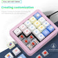 Adventurers K812 Wired Mechanical Numeric Keypad, 19-Key Hot-Swappable RGB Numpad, Macro Programmable, Detachable Type-C Cable, Game/Office Mode Switch – for PC/Laptop/Desktop (Pink)