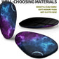 Hokafenle Ergonomic Mouse Pad Wrist Support, Terraced Slope Carpal Tunnel Wrist Pad for Mouse with Unibody Memory Foam, Wrist Rest Pain Relief Mousepad (Galaxy, 11.8x7.9 in)