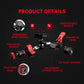 IFOOTAGE Magic Arm Clamp MA3-4, 7 Inches Adjustable Friction Power Articulating Magic Arm with 1/4" and 3/8" Thread Screw for DSLR Camera Rig/LCD Monitor/LED Lights