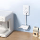 TROND Flat Outlet Extender with 6 Inch Cord - 3 Way Angled Plug Extension Outlet Adapter, Cruise Ship Essentials, Small Multiple Plug Splitter for Home Office Travel, White