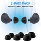 Comply TrueGrip | Premium Memory Foam Replacement Earbud Tips for Samsung Galaxy Buds2 Pro | Enhanced Comfort, Secure Fit, Superior Noise Isolation, Cleaning Tool | Black (S/M/L) (3 Pairs)
