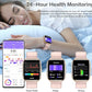 Smart Watches for Women, 1.75" AMOLED Fitness Tracker with Da GPT AI Assistant, Bluetooth Call, Heart Rate BP SpO2 Sleep Monitor, IP68 Waterproof Smart Watch for iPhone Android