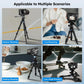 SIRUI AM-223L Carbon Fiber Mini Tabletop Tripod Kit, Compact Lightweight with AT-10 Fulid Video Head, Max Load 5kg/11.02lb for Cameras, DSLR (AM-223L+AT-10)
