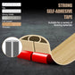 Floor Cord Cover Self Adhesive Cord Hider,3.3FT Cable Management, Extension Strip Protector for Wires, Prevent Cable Trips for Offices, Gyms, Exhibitions Cavity:0.3"(W) x0.28(H) WoodLightyellow