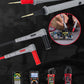 KAIWEETS Silicone Multimeter Test Leads with Gold-Plated Probes, 48 inch Long, CAT III 1000V CAT IV 600V 20A, Compatible with Volt Clamp Meter Electrical Testing Tools