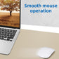 AFIING Leather Desk Pad Protector, Mouse Pad, Office Desk Mat, Non-Slip PU Leather Desk Blotter, Large Desk Mat, Waterproof Keyboard Mat for Office/Home/Decor (Beige, 48" x 17")