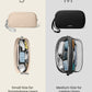 tomtoc Electronics Organizer Travel Case, Water Resistant Travel Bag Cable Organizer for Essentials, Tech Pouch Accessories Carry Storage for Cord, Phone, Cables, Airpods, USB Flash Drive, Daily Items