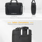 13-14 Inch Laptop Shoulder Bag Business Briefcase Water Resistant Computer Messenger Bags Compatible with MacBook Pro 14, MacBook Air 13 M4, HP, Dell, ASUS Notebook, Black