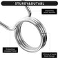 4 Pieces 2 Inch Dumbbell Spring Collars Barbell Clamps Locking Collars Clips for Weightlifting Exercise Fitness Training Supplies