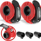 Pro Barbell Clips 1 inch Barbell Clamps 0.9-1.18inch Quick Release Weight Clips for Bars Multi-Size Adjustable Olympic Barbell Clamps