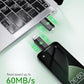 K&ZZ 1 Pack USB C Flash Drive 64G Dual USB Drive Memory Stick USB 3.0 Type-C USB-A Thumb Drive Photo Stick for Phone/Laptop/Computer/Pad