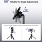 Magnetic Phone Tripod Mount Adapter with Arca Base&1/4" Screw Hole Compatible with MagSafe, 60° Tilt iPhone Tripod Holder for iPhone 17 16 15 14 13 12 Pro Max Plus, Selfie Stick Tripod Arca Ball Head